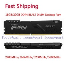 BEAST 16GB/ 32GB DDR4 2400 2666 3200 3600 MHz DIMM Gaming Desktop Memory 288-pin