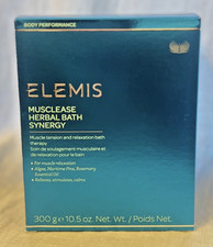 ELEMIS MUSCLEASE HERBAL BATH SYNERGY 10 Sachets 300 g 10.5 oz EXP 2027 GENUINE