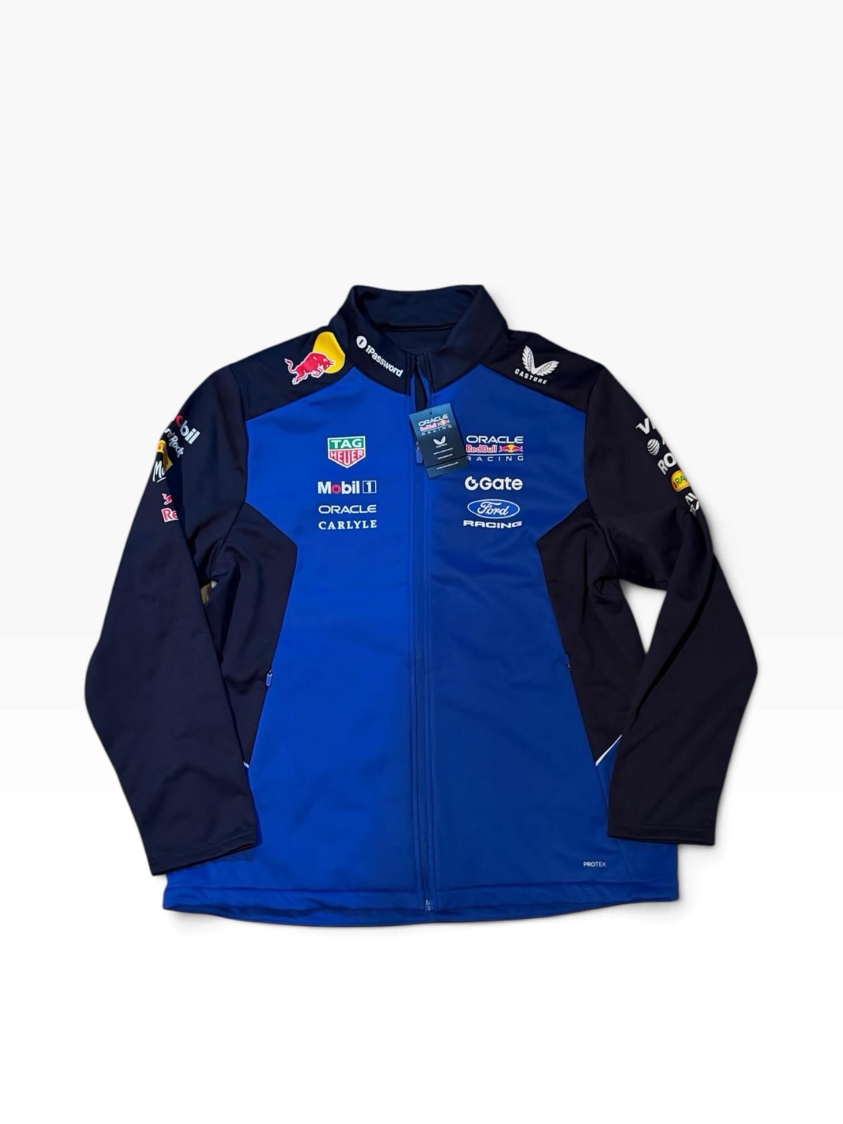 Oracle Red Bull Racing 2026 Castore Team Softshell Jacket Blue Ford F1 ...