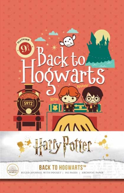 Harry Potter: Back to Hogwarts Hardcover Ruled Journal by Insight Editions