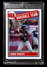 2024 Denae Benites USA Future Stars Rookie Card USA Baseball Team