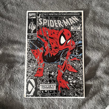 Marvel Spider-Man #1 (1990) Todd McFarlane Silver Edition - High Grade Unbagged