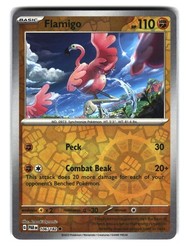 Flamigo 106/182 Reverse Holo Common Paradox Rift Pokemon TCG