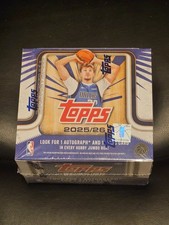 2025 26 Topps Flagship Basketball Factory Sealed Jumbo Box Flagg Harper Kon