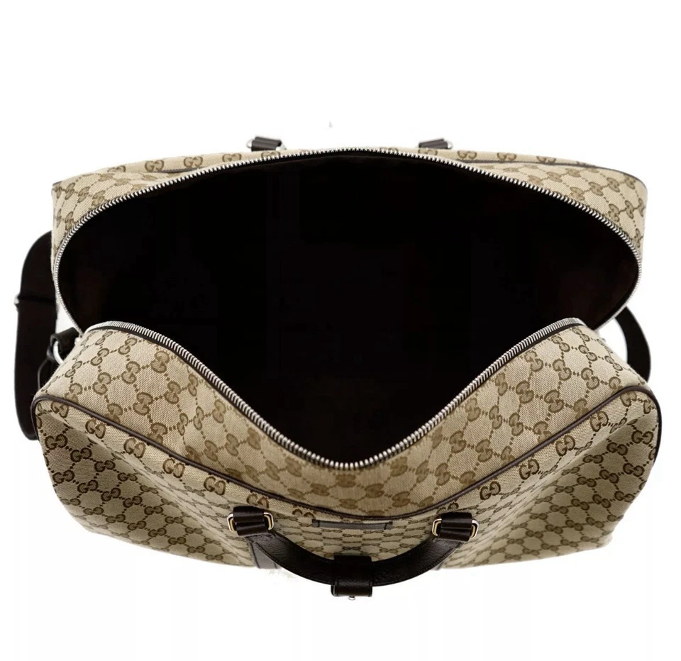 Gucci GG Duffle Travel Bag Weekender X-Large Canvas New - Image 3 of 3