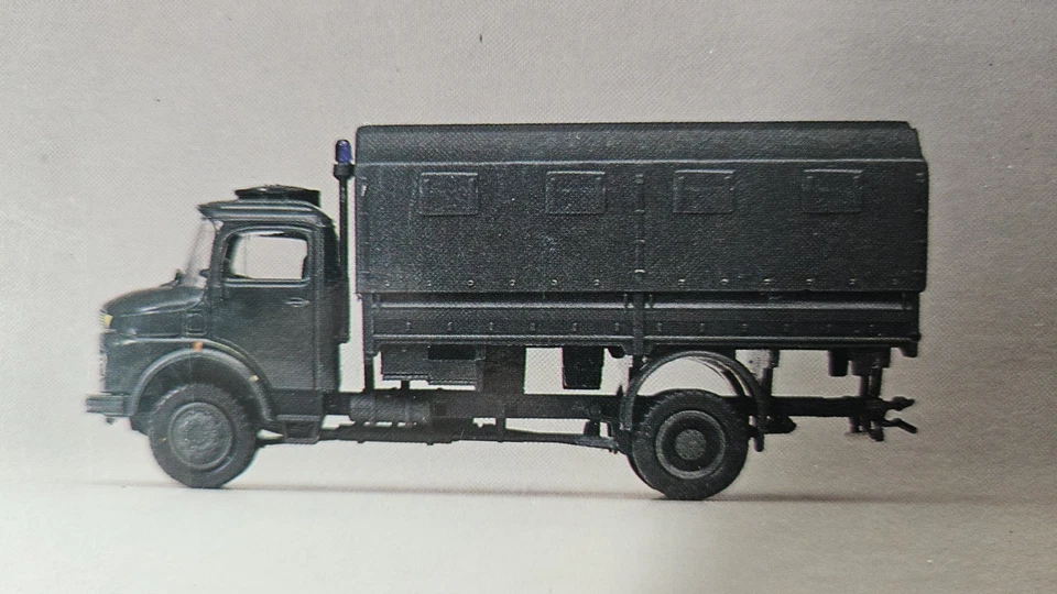 NUEVO PREISER HO Escala MB LA 911 B/42 BGS Kit Modelo Camión #1232 Foto 2 de 4