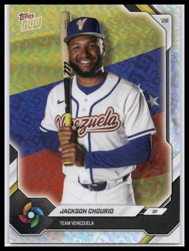 2026 Topps Now VEN-4 Jackson Chourio