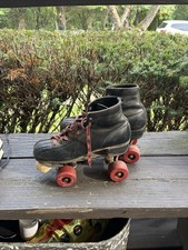 Vintage Chicago Roller Skates Man Cave