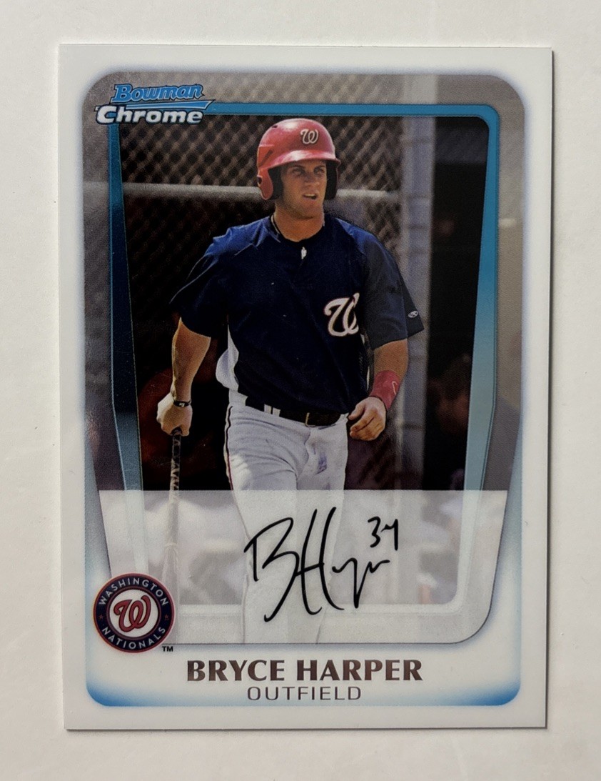 2011 Bowman Chrome Prospects Bryce Harper BCP111 RC