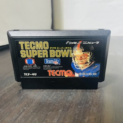 Tecmo Super Bowl Nintendo Famicom Tecmo 1991 TCF-4U Japanische Version Sports