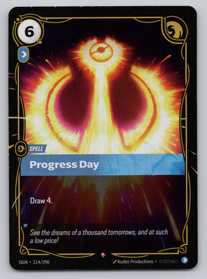 Progress Day FOIL - Riftbound Origins - League of Legends