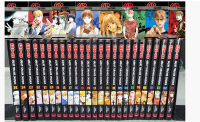 GTO : Great Teacher Onizuka Full Set Manga Volume 1-25 End English