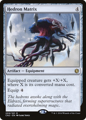 Hedron Matrix #209 (Foil) (MP) Conspiracy Take the Crown CN2 Magic MTG