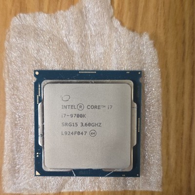 Intel Core i7-9700K 8-Core 3.60GHz LGA1151 CPU Processor SRG15