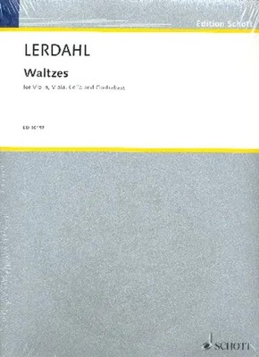 Waltzes | For Violin, Viola, Cello, and Contrabass | Fred Lerdahl | Englisch