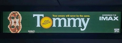 Tommy (1975) 2026 IMAX Release 5x25 Movie Theater Mylar Roger Daltrey The Who