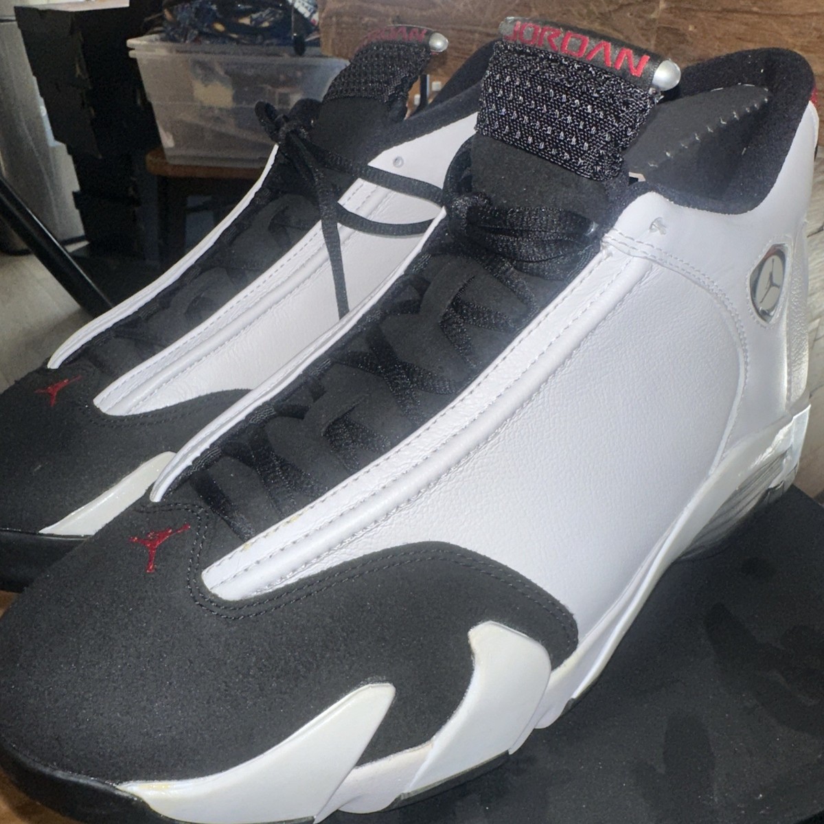 Size 11 - Air Jordan 14 Retro 2014 Black Toe for sale online | eBay