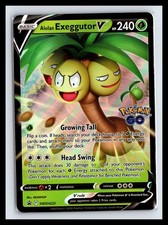 NM Alolan Exeggutor V Holo Spada e Scudo Promo SWSH225 P Carta Pokemon MEGUNUP