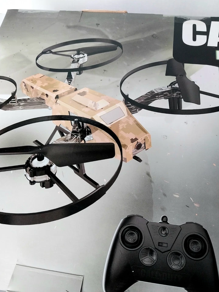 CALL OF DUTY WiFi Dragonfly Drone with Camera Hover System 360 Flips & Rolls New - Image 2 of 4