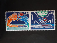 FRANCE 1994  TUNNEL SOUS LA MANCHE    n° 2880 et 2881 Neufs ★★ luxe/MNH (A)