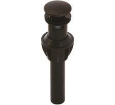 Pfister 972-097J Push and Seal 1.25 in. Plastic Drain Assembly in Brushed Nickel