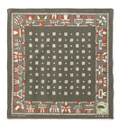 New Kapital Fastcolor Selvedge Bandana - Thunder Bird - Khaki