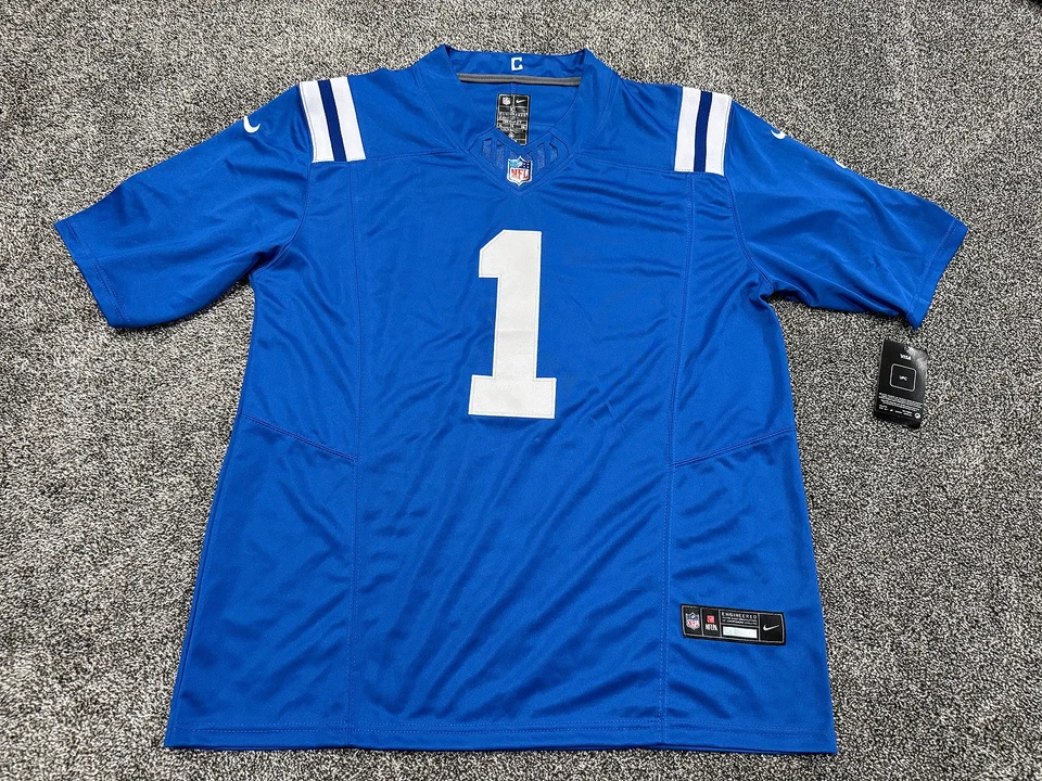 PAT MCAFEE Indianapolis Colts SIGNED Autograph Football Jersey PSA COA XL - Image 3 of 3