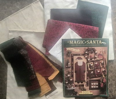 Debbie Mumm Magic of Santa Project Book Plus Quilting Fabric, Strips & Batting