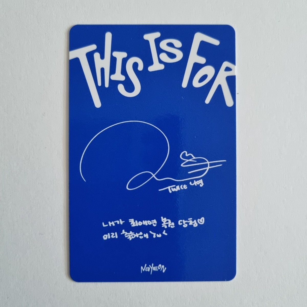 TWICE The 4th Full Album THIS IS FOR NEMO POLAROID ver. Official