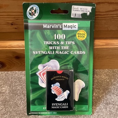Marvins Magie Svengali Zauberkarten Tricks & Tipps Deck Zauberbuch Geheimnisse NEU  