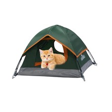 Camping Cat Tent, Outdoor Waterproof Cat Or Small Dog House 21.6x21.6x14.9'',...
