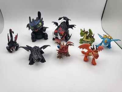 How To Train Your Dragon Httyd Set Mini Dragon Figuren Ohnezahn Stormfly