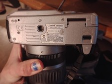 Canon EOS Digital Rebel XT With 2 Lens Attachments