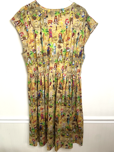 Enchanted Dress Shop Disney Princess Pirates Gold Dress Women Plus Size XL - Bild 4 von 6