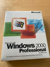 MICROSOFT WINDOWS 2000 PROFESSIONAL FULL OPERATING SYSTEM MS WIN PRO[SEALED BOX]