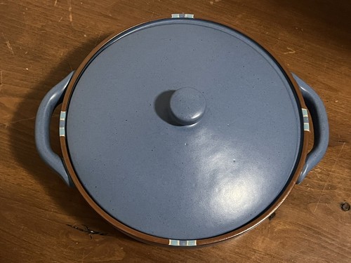 Dansk Mesa Sky Blue 2 Qt Round Covered Casserole. Excellent Condition. - Picture 2 of 8