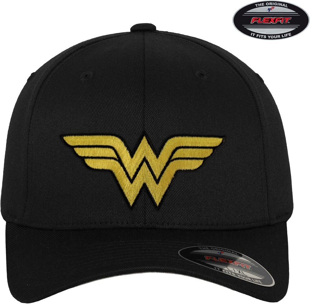 Шапочка Wonder Woman Flexfit черная