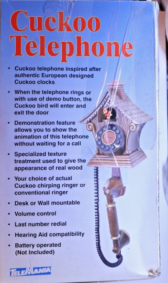 Juego de teléfono de cuco Telemania - vintage Foto 3 de 4