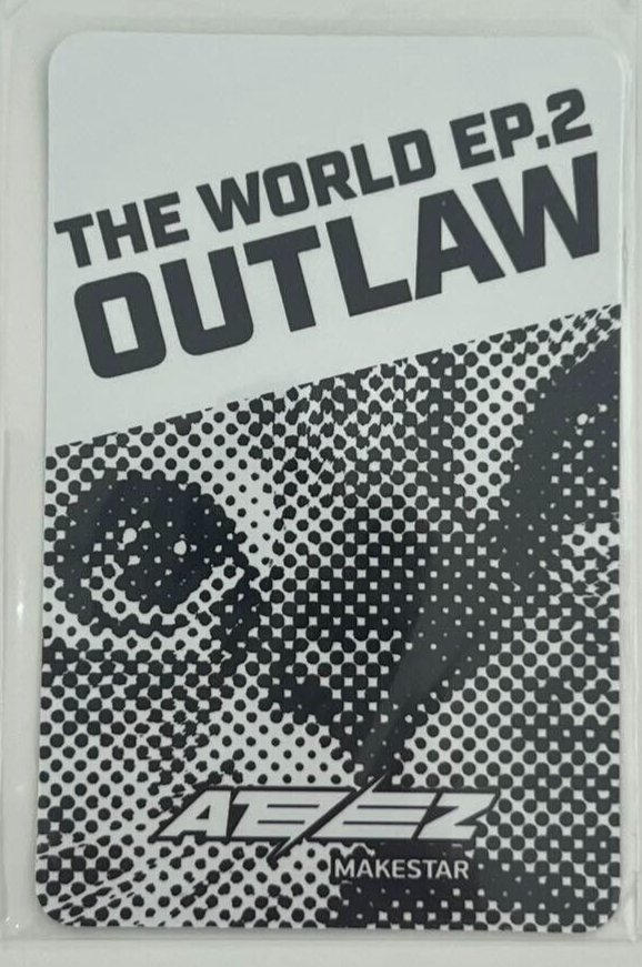 Ateez SEONGHWA Photocard OUTLAW THE WORLD EP.2 MAKESTAR