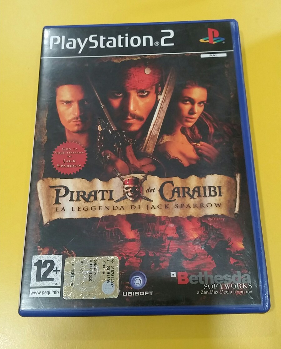 Pirati dei Caraibi La Leggenda Di Jack Sparrow GIOCO PS2 VERSIONE