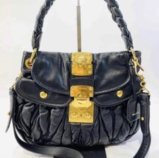 Miu Miu Materasse Coffer Bag. 2 Handles. Brand New.