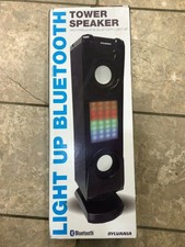 sylvania bluetooth light up speaker