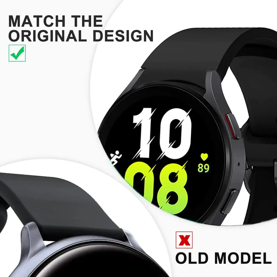 Sport Silicone Watch Band Strap For Samsung Galaxy Watch 6 40/44mm Classic 43/47 - Image 4 of 4