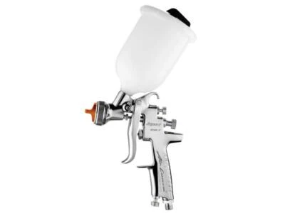 ANEST IWATA Pistola de pintura AIR GUNSA AZ3 HTE-S IMPACT cromada 1,2-2,0 mm, vaso de 600 ml