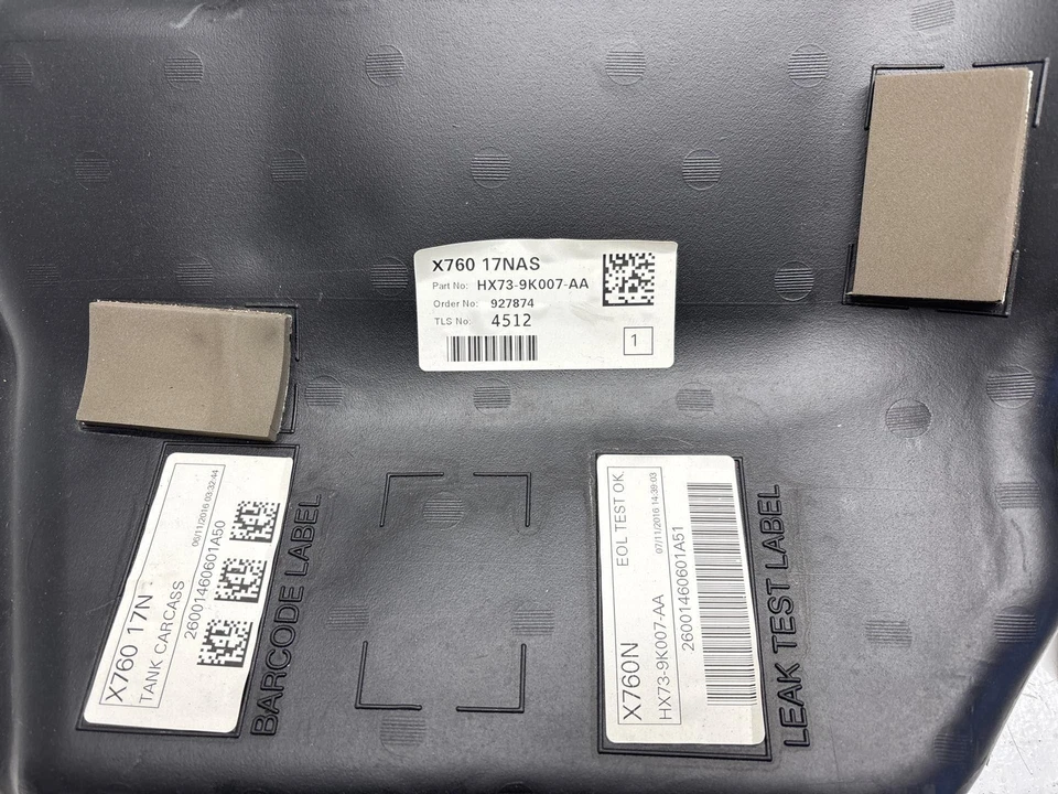 17 18 19 Jaguar XE conjunto de tanque de combustível HX73-9K007-AA 6 meses de garantia - Imagem 3 de 4