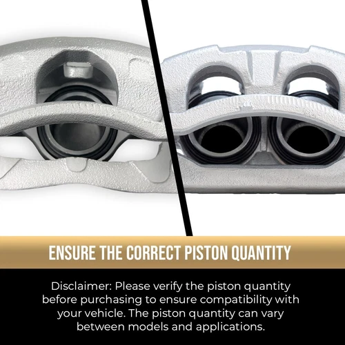 Rear Brake Caliper Set for 2011-2014 2015 2016 2017 Honda Odyssey Left & Right - Picture 4 of 8