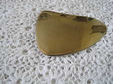 Belt Buckle Womens Fashion Artisian Gold Tone 4.5x2 3/4" Retro Arrowhead Shape