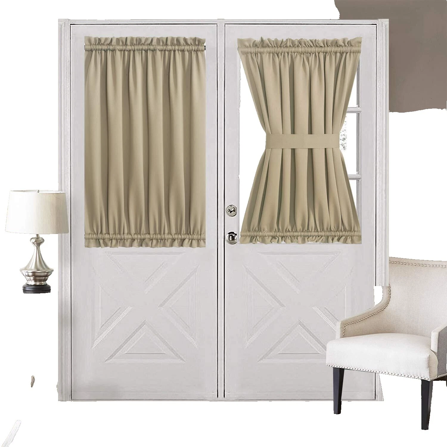 Cortinas de Puerta Ventana moderna de Rosca