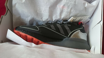 adidas ZX 2K Boost Marvel Black Schwarz Stark Industries
