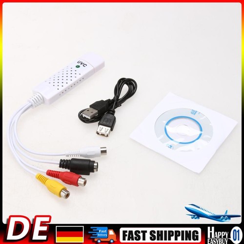 Für Win 10 8 7 XP OS USB 2.0 Konverter USB Audio Video Capture Grabber Adapter u